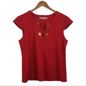 WS721 Marc New York Andrew Marc Blouse Top XL